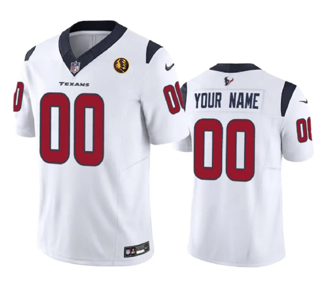 Custom Houston Texans Vapor F.U.S.E. Limited Jersey